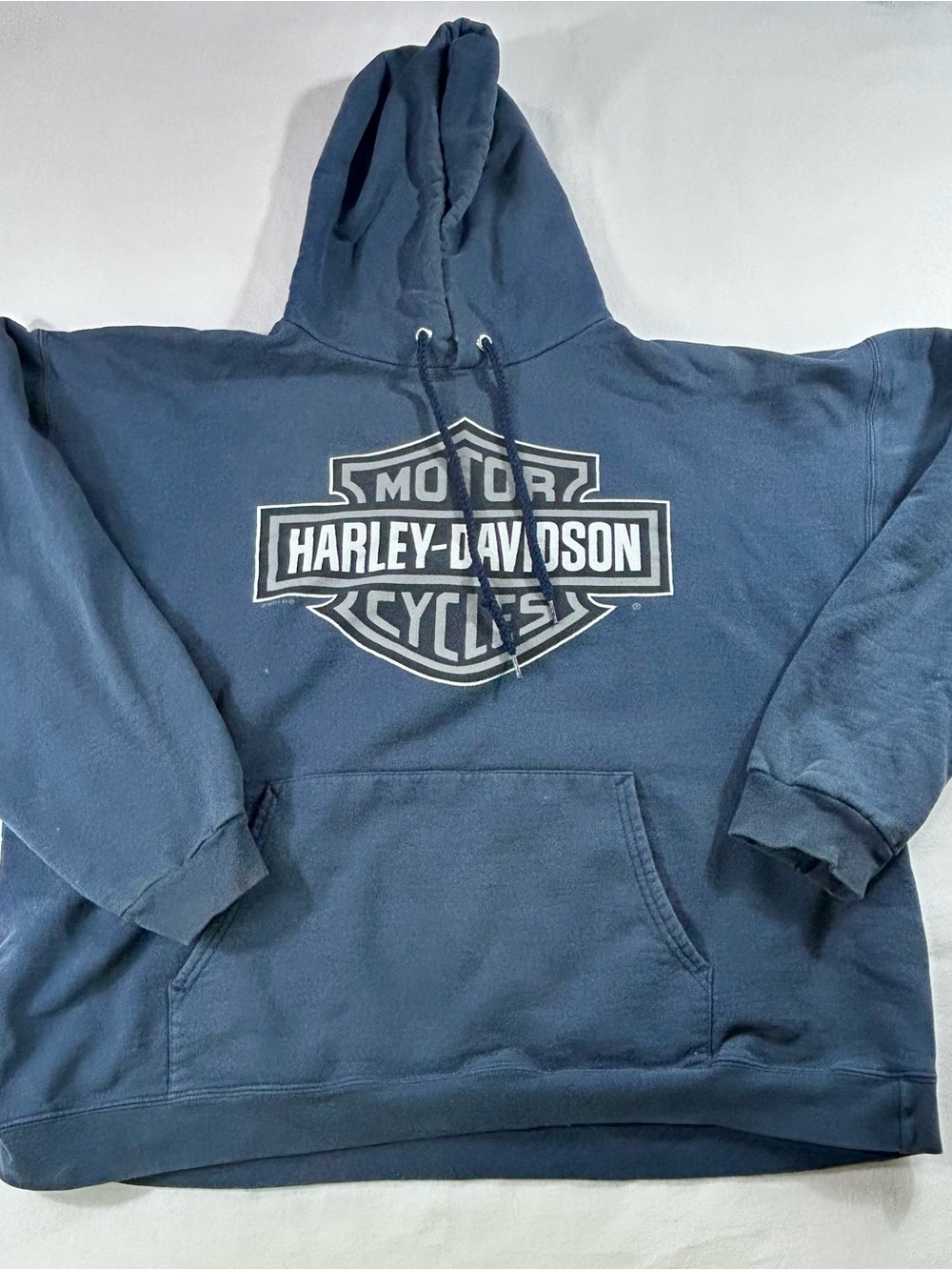 Harley-Davidson Route 66 Navy Blue Logo Hoodie